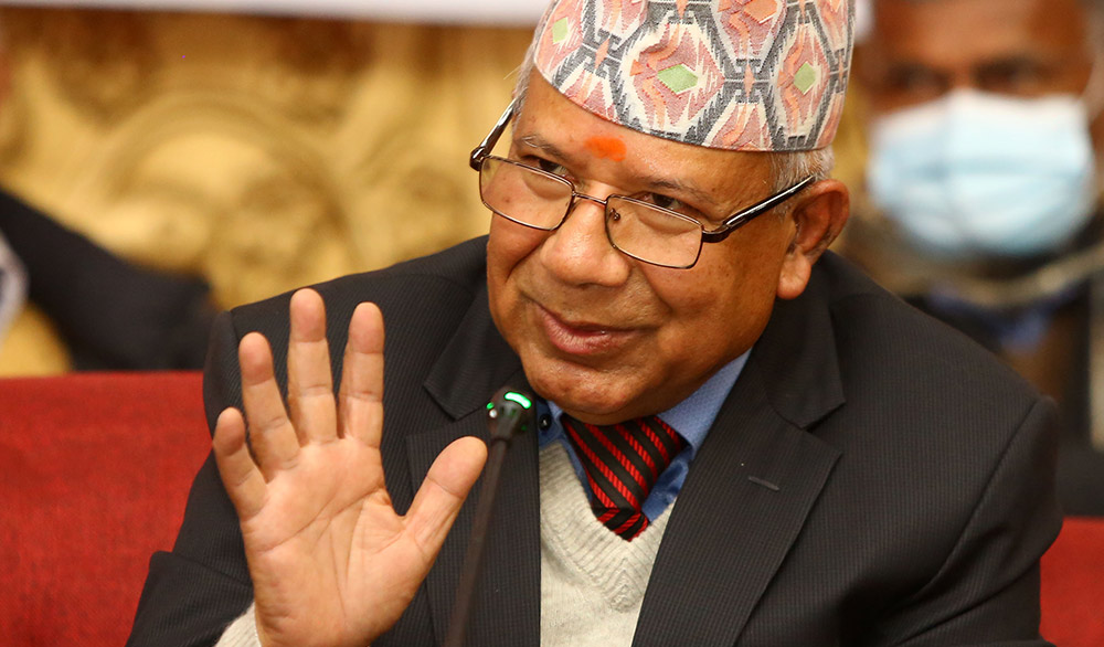 एमसीसी विवाद : सैन्य गठबन्धनमा समोवश गर्ने कुरा अस्वीकार्य- माधव नेपाल