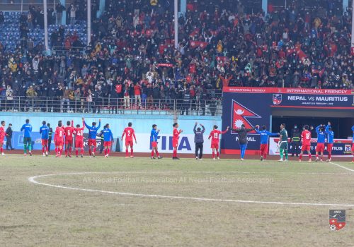 मौरिससविरुद्ध लगातार जितको दाउमा नेपाल
