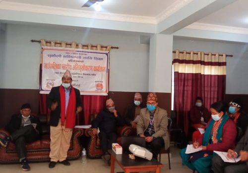 बेनिघाट रोराङमा सुनौलो भविष्यका लागि शिक्षा कार्यक्रम संचालन गर्दै प्रयास नेपाल