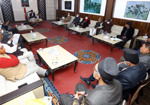 स्थानिय तहको मिति तय गर्न सत्तारुढ गठबन्धनको बैठक बस्दै