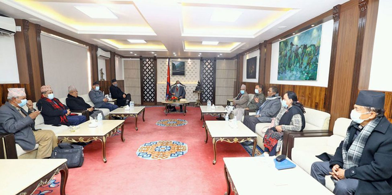 स्थानीय तह निर्वाचन ऐन संशोधन गर्न गठबन्धनका नेतालाई कानुन व्यवसायीको सुझाव