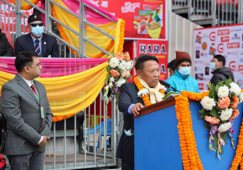 बिना दर्शक खेल गराउनु उदाहरणीय र प्रशंसनीय कार्यः एन्फा अध्यक्ष शेर्पा