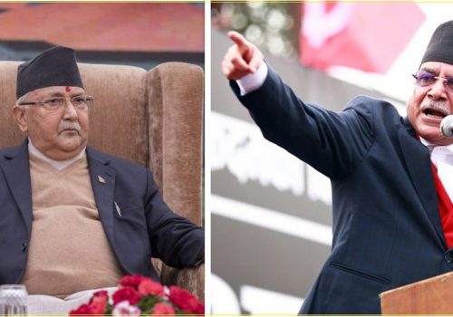 ओलीलाई प्रचण्डको फोन – एमसीसीबारे पार्टीको धारणा प्रस्ट पार्नुस्