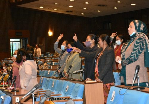 एमसीसी टेबुल गरेकोमा सत्तारुढ दल माओवादीको विरोध