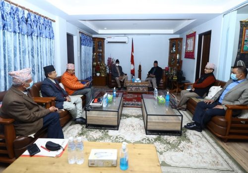 ओली देखाउने, दाहाल र नेपाललाई गलाउने