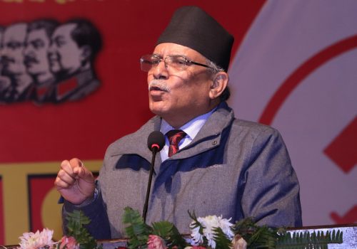 माओवादी विभाजनको कमजोरीबारे खुला हृदयले आत्मसमीक्षा गरौँ : प्रचण्ड