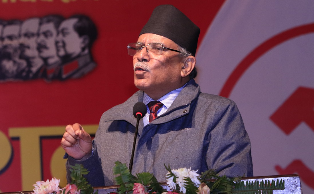 माओवादी विभाजनको कमजोरीबारे खुला हृदयले आत्मसमीक्षा गरौँ : प्रचण्ड