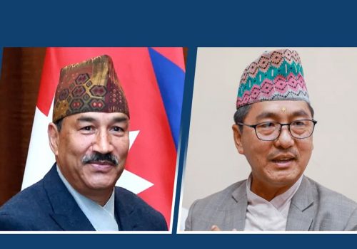 राजेन्द्र लिङ्देन–कमल थापा भेट : निर्मल निवासको हस्तक्षेपबारे छलफल गर्ने प्रतिबद्धता