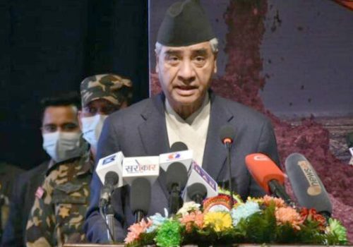 स्थानीय निर्वाचन अभियानमा सहभागी हुन प्रधानमन्त्री देउवा नुवाकोटमा