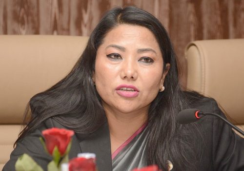 अहिलेको महंगी हाम्रो नियन्त्रणमा छैन : मन्त्री झाँक्री