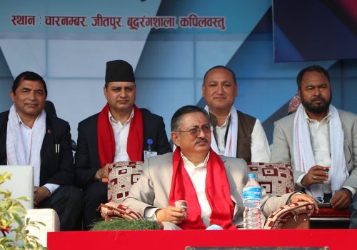बिजुलीको तारबाट सेना आउँदैन : गृहमन्त्री खाँड