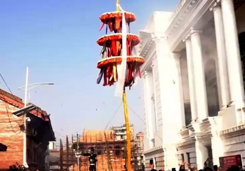 वसन्तपुरमा विधिवत सुरु भयाे चीर फागु