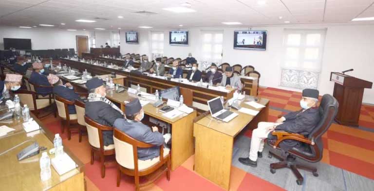 दिउँसो ४ बजे मन्त्रिपरिषद बैठक बस्दै