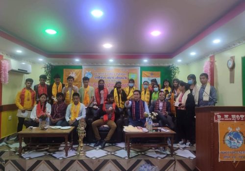 पिस फोर्स धादिङको अध्यक्षमा रमेश न्यौपाने निर्वाचित