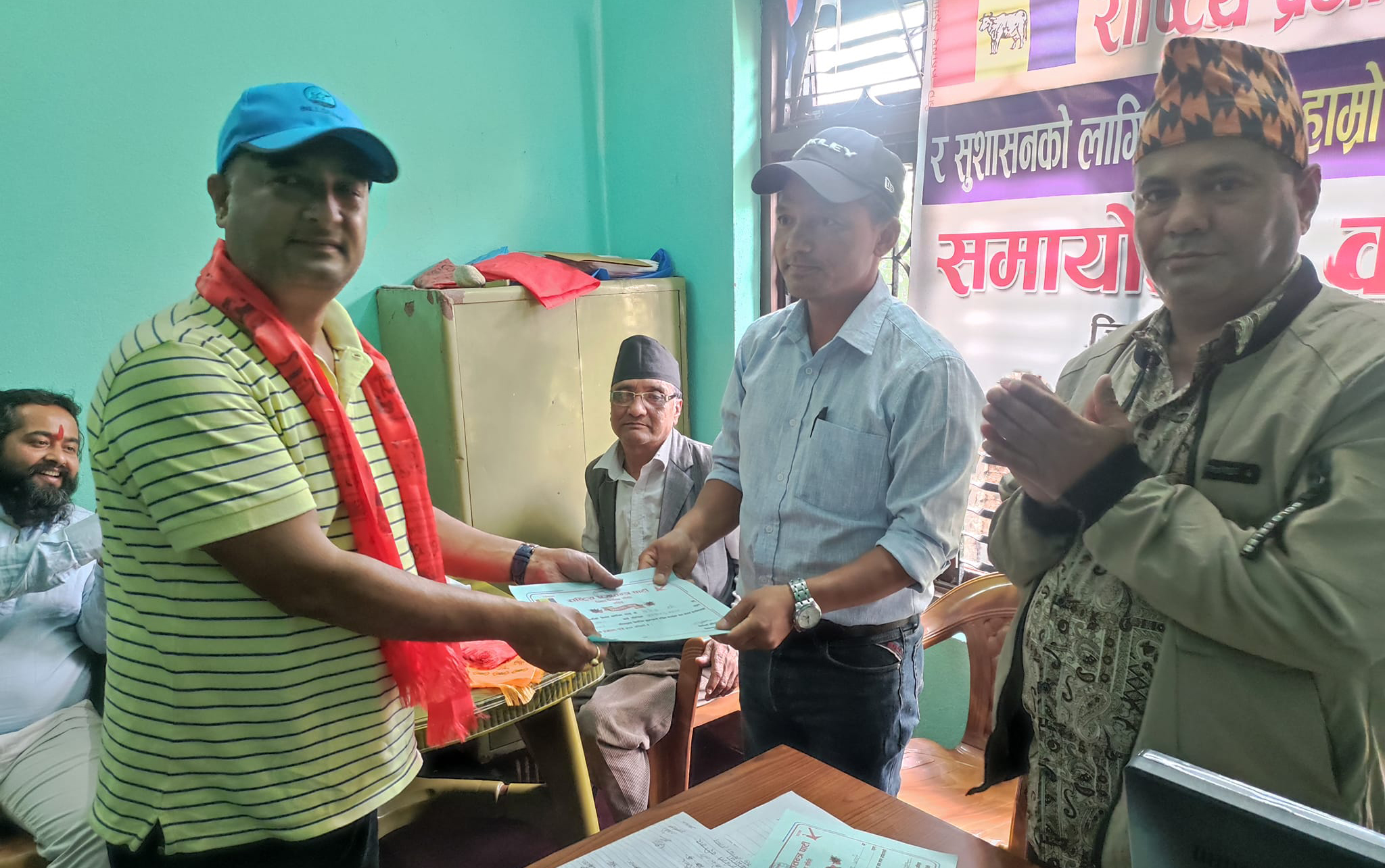 राप्रपा धादिङ र हाम्रो नेपाल हामी नेपाली अभियान बीच समायोजन