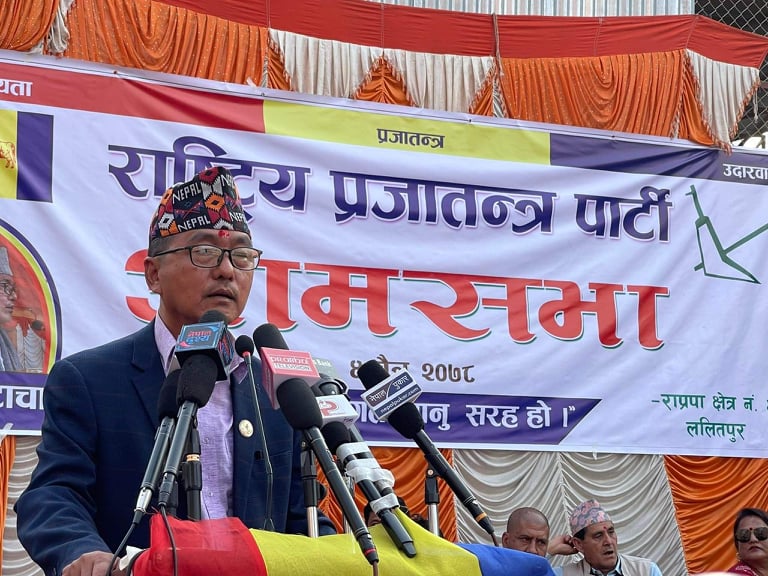 राप्रपाले २५ चैतमा काठमाडौंको खुलामञ्चमा आमसभा गर्ने, प्रवक्ता श्रेष्ठ भन्छन्- यो हाम्रो शक्ति प्रदर्शन हुनेछ