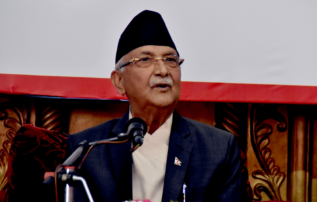 कांग्रेसको घोषणापत्रमाथि ओलीको टिप्पणी : बकवास र तथानाम गालीको दस्तावेज हो