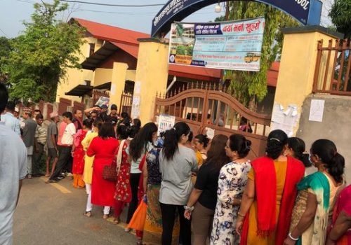 मतदानको निर्धारित समय सकियो