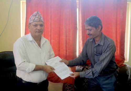 रोम विधान अनुमोदनको माग गर्दै ज्ञापनपत्र