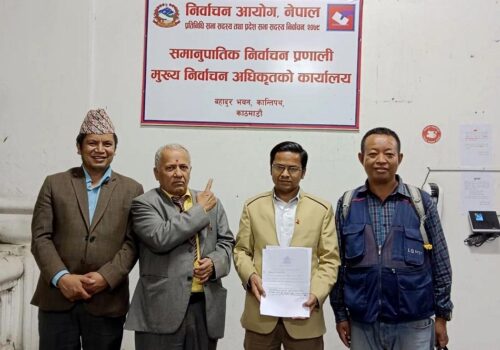 समानुपातिक बन्दसूचीको पहिलो नम्बरमा रघु परियार