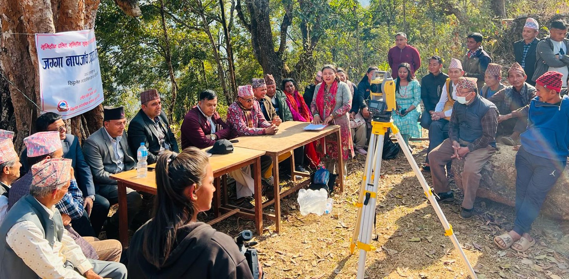 धादिङमा भूमिहीन दलित, भूमिहीन सुकुम्बासीकालागि जग्गा नाँपचाज कार्य सिद्धलेकबाट सुरु