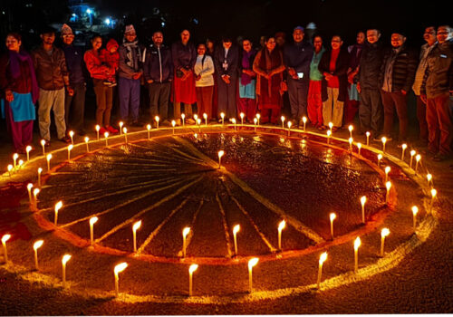 सिद्धलेकमा लैङ्गिक हिंम्सा बिरुद्धको १६ दिने अभियानको पुर्व सन्ध्यामा दिप प्रज्वलन